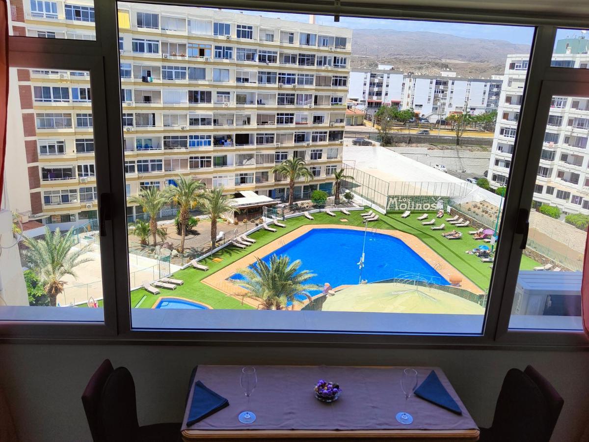 Residencial Los Molinos Con Piscina, Tv Internacional Y Wifi Playa del Inglés Eksteriør bilde