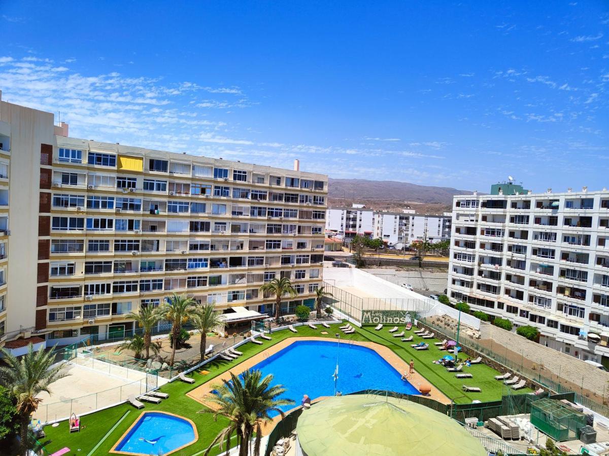 Residencial Los Molinos Con Piscina, Tv Internacional Y Wifi Playa del Inglés Eksteriør bilde
